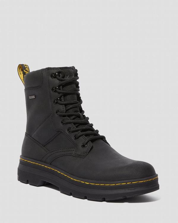 Dr Martens Dámské Kotníkové Boty Waterproof Iowa Černé, CZ-581923